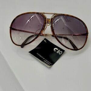 Vintage PORSCHE DESIGN by Carrera  Aviator Sunglasses -  Model 5632